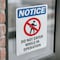 Signmission Do Not Enter While Sign, Vinyl Decal, 5in W x 7in L, 2PK OS-2PACK-NS-D-57-V-11257 - alternate 6